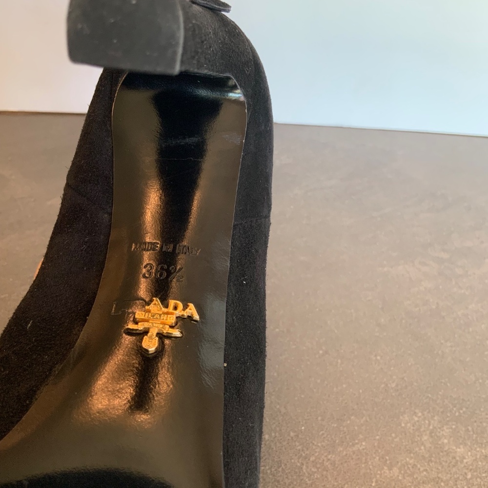 PRADA Black High Heel Booties - Picture 14 of 14